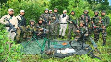 Manipur Police, indian Army conduct search operations, Manipur Police recover explosives in Churacha