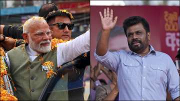 PM Narendra Modi and Sri Lankan President-elect Anura Kumara Dissanayake.