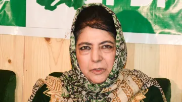 PDP chief Mehbooba Mufti