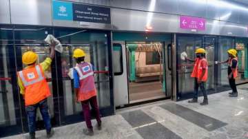 PM Modi first Mumbai underground metro