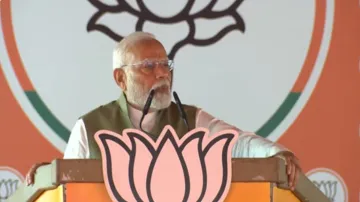 PM Modi in Srinagar, pm modi srinagar rally, Safe prosperous Jammu Kashmir is Modi guarantee PM in S