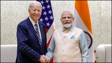 PM Narendra Modi and US President Joe Biden