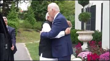 PM modi welcomed by Biden