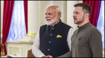 PM Modi and Ukrainian President Volodymyr Zelenskyy in Kyiv