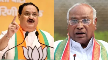 JP Nadda, Mallikarjun Kharge, Rahul Gandhi, PM Modi