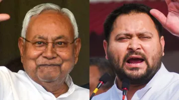 Bihar CM Nitish Kumar and RJD leader Tejashwi Yadav