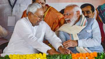 PM Modi birthday, PM Modi turns 74, PM Modi birth anniversary, Nitish Kumar, Nitish Kumar greets PM