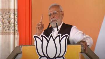 PM Modi in Jammu and Kashmir, PM Modi in Kashmir, PM Modi rally in Kashmir, PM Modi rally in Jammu