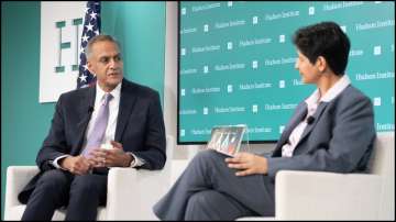 US Deputy Secretary of State for Management and Resources Richard Verma at the Hudson Institute 