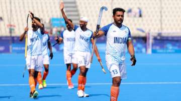 Indian hockey team.