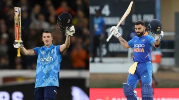 Harry Brook and Virat Kohli.