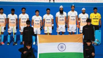 Indian hockey team.