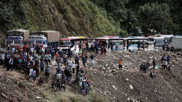 Tourists stranded amid massive floods in Nepal