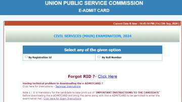 UPSC Civil Services CSE 2024 Mains Admit Card OUT