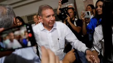 Venezuelan opposition candidate Edmundo Gonzalez f