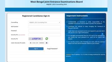 WBJEE JECA Round 1 seat allotment result out