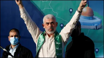 Hamas leader Yahya Sinwar, one of the six militants charged by the US Justice Department.