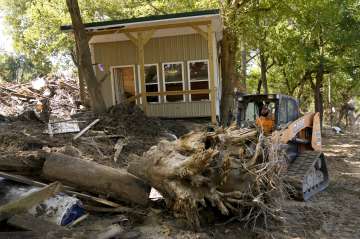 Aftermath of Hurricane Helene