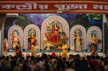 Durga Puja celebrations in Bangladesh