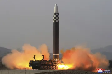 North Korea launches a new intercontinental ballistic missile designed to threaten US
