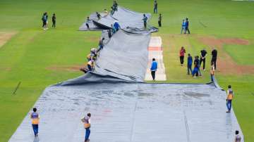 The play has been called off in Bengaluru due to incessant rain