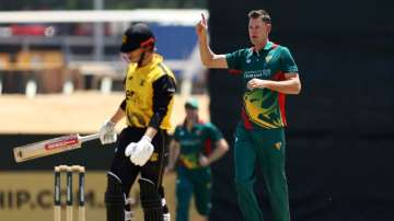 Beau Webster starred for Tasmania as Western Australia were shot out for 53 in the One-Day Cup in Perth