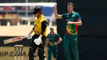 Beau Webster starred for Tasmania as Western Australia were shot out for 53 in the One-Day Cup in Perth