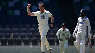 Brendan Doggett registered 6/15 in 11 overs as Australia A bowled out India A for a paltry score