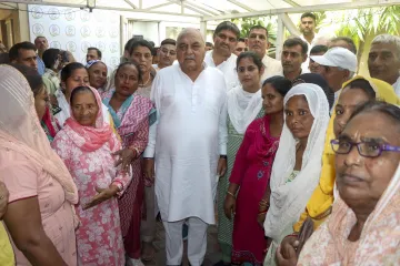 Congress leader Bhupinder Singh Hooda