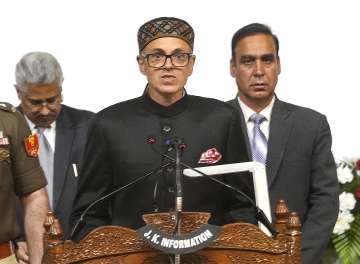 Omar Abdullah takes oath as Jammu and Kashmir Chief Minister