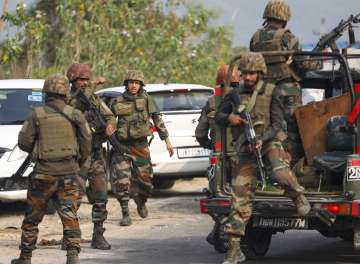 Security personnel in Jammu and Kashmir