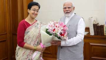 Delhi Chief Minister Atishi meets PM Modi