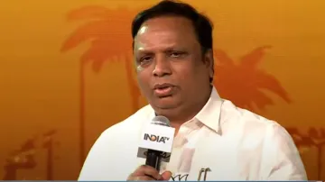 Ashish Shelar at India TV Chunav Manch. 