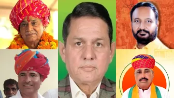 The BJP has officially announced its candidates for by-elections in six out of seven assembly seats in Rajasthan.