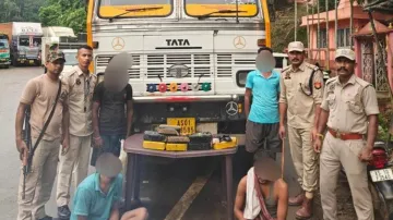 Assam Police seize yaba tablets from Karimganj district. 