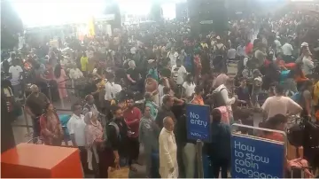 Chaos at Bengaluru Airport