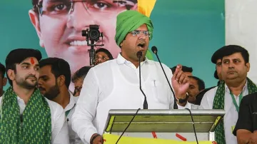  JJP leader Dushyant Chautala 