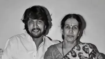 Kiccha Sudeep's mother dies at 86 