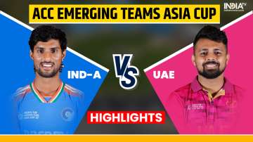 India A vs UAE.