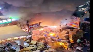 hyderabad firecracker shop fire