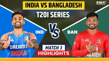 IND vs BAN, 3rd T20I Live Score and Match Updates