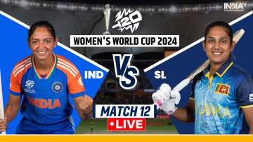 IND-W vs SL-W Women's T20 World Cup Live