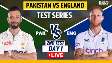 PAK vs ENG 2nd Test Live Score and Updates