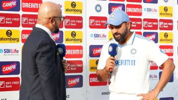 Rohit Sharma at MCA Stadium in Pune on October 26, 2024