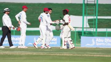 Afghanistan and Zimbabwe players.