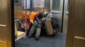 New York Subway train stabbing