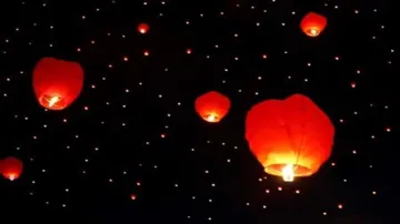 Delhi news, DIWALI 2024, Civil Aviation Ministry bans lantern kites near DELHI AIRPORT, IGI Airport 