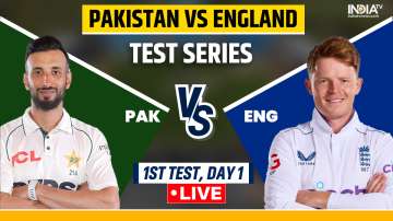 PAK vs ENG 1st Test, Day 1 Live Score and Updates