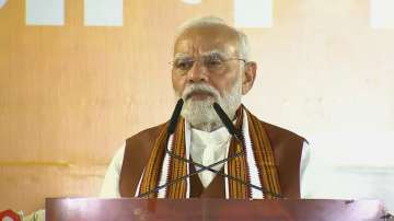 PM Modi addresses party workers at BJP office