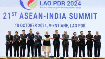 PM Modi at ASEAN-India Summit in Laos